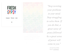 Tablet Screenshot of freshgypsy.com